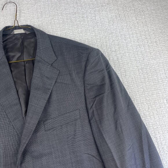 J.P. Tilford Samuelsohn x Harry Rosen charcoal gray Sport Blazer Jacket 44R READ - Picture 4 of 16
